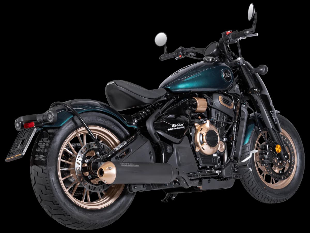 Cyclone RA600 Bobber, Зелёный — фото 4