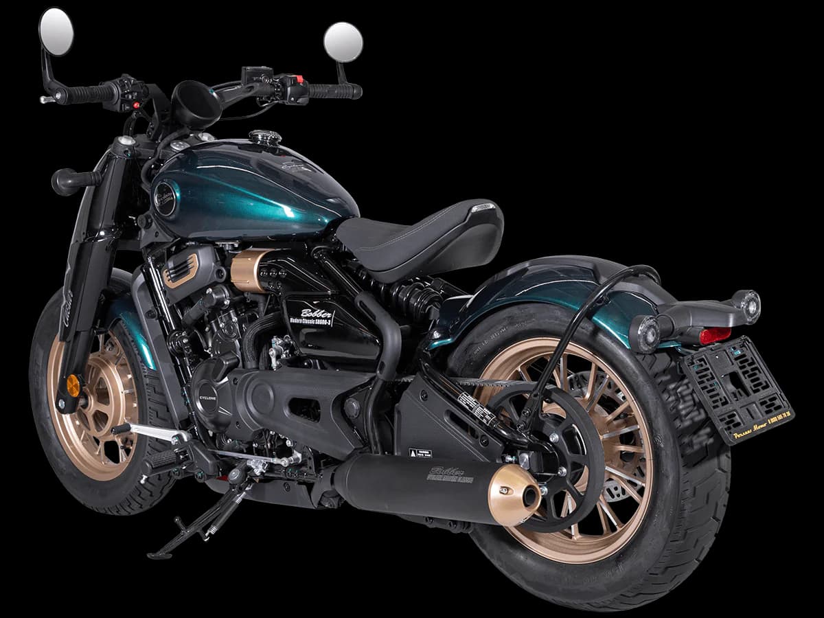 Cyclone RA600 Bobber, Зелёный — фото 5