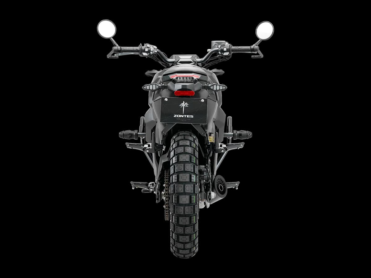 Zontes ZT125-G1, Чёрный/золотой — фото 4
